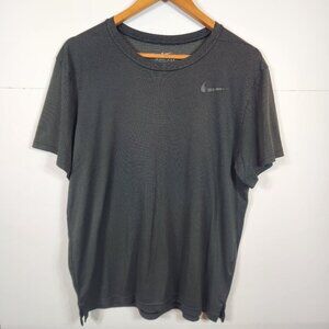 Men's Nike Dri Fit Gray Tee Short Sleeve Sz large